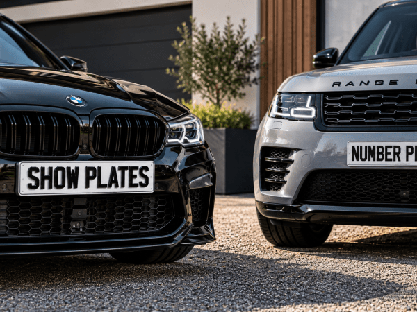 Show Plates vs Number Plates: What's the Difference?