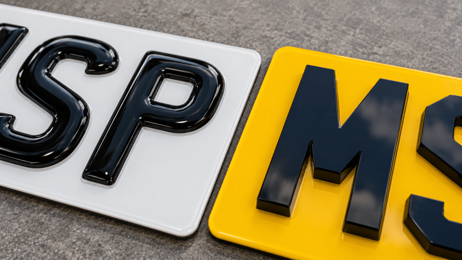 3D vs 4D Number Plates: What's the Difference?